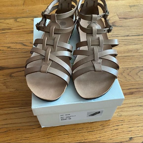 NWT lolasabbia for Eric Michael "Miami" Gladiator Sandals - 9 - Picture 2 of 4